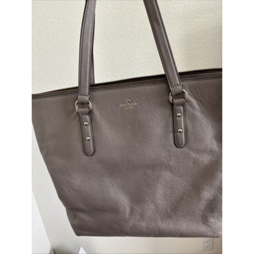 kate spade women's bags handbag Between Grey And Light Purple Large - Picture 10 of 13